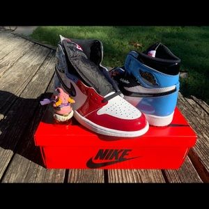 SIZE 10 DS AIR JORDAN 1 FEARLESS